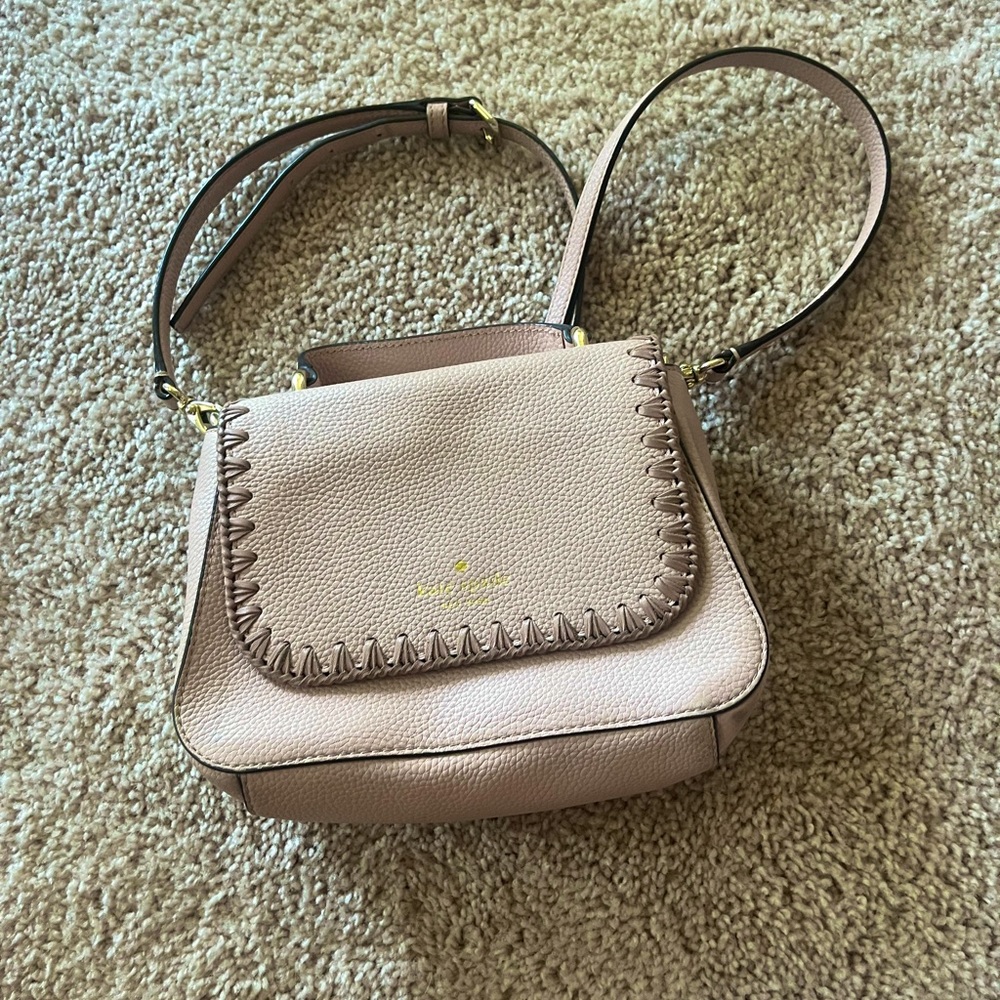 Pale Pink Kate Spade Crossbody Purse